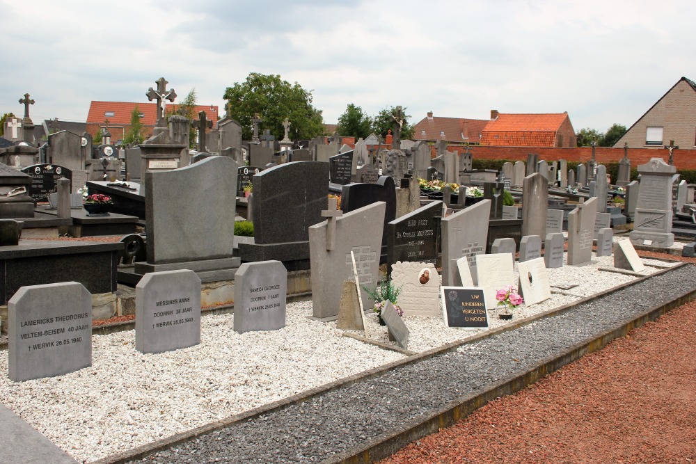 Belgische Oorlogsgraven Wervik #1