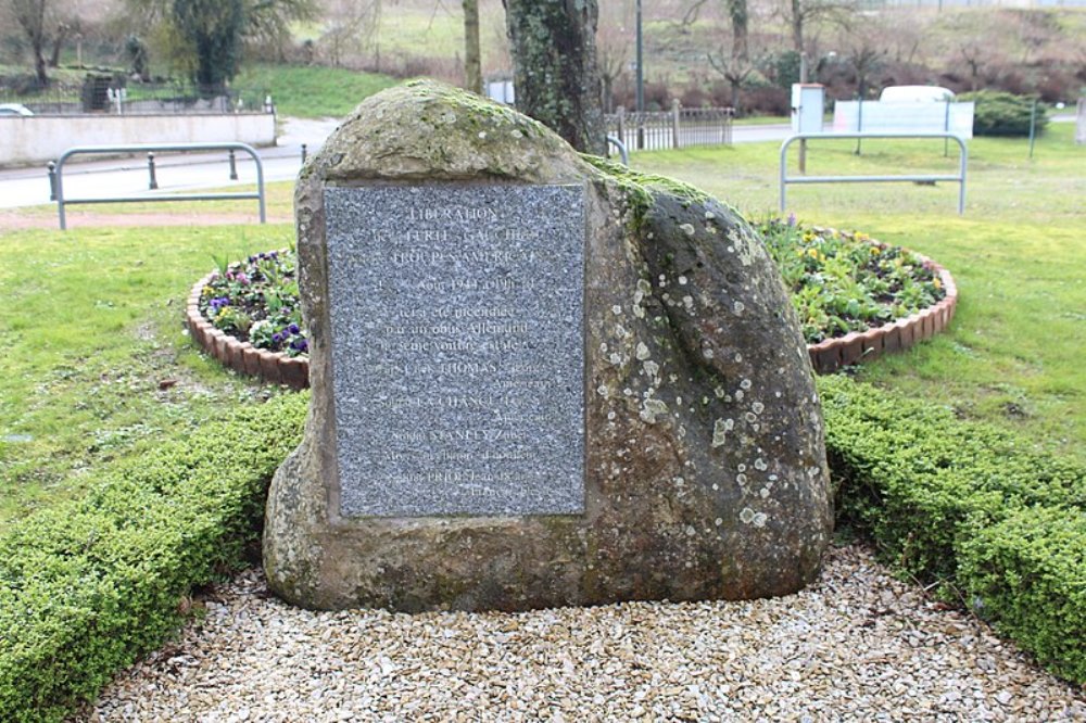 Memorial Killed American Soldiers La Fert-Gaucher