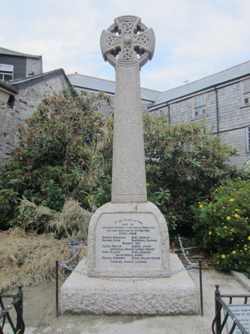 Oorlogsmonument Mevagissey #4