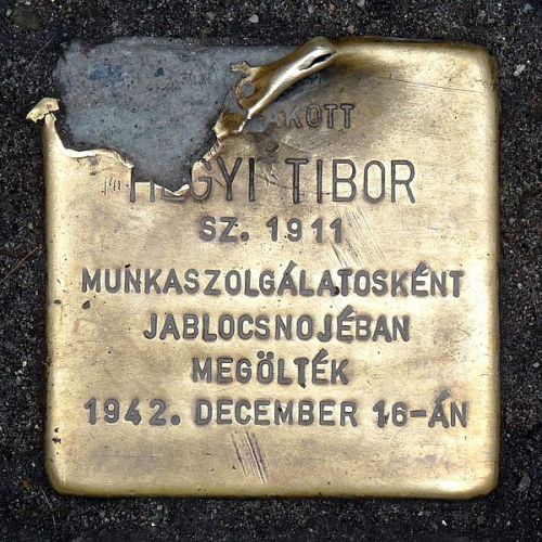 Stolperstein Dohny utca 34