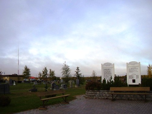 Commonwealth War Grave Mgr. Pierre Grenier Cemetery