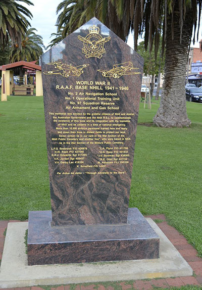 Monument RAAF Luchtbasis Nhill