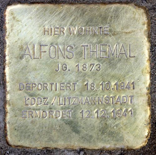 Stolpersteine Pestalozzistraße 14