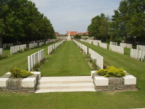 Oorlogsgraven van het Gemenebest Houplines Extension