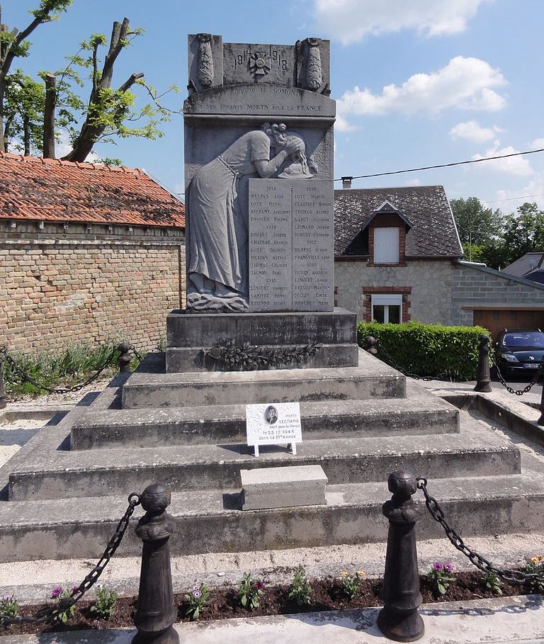 Oorlogsmonument Gomont #1