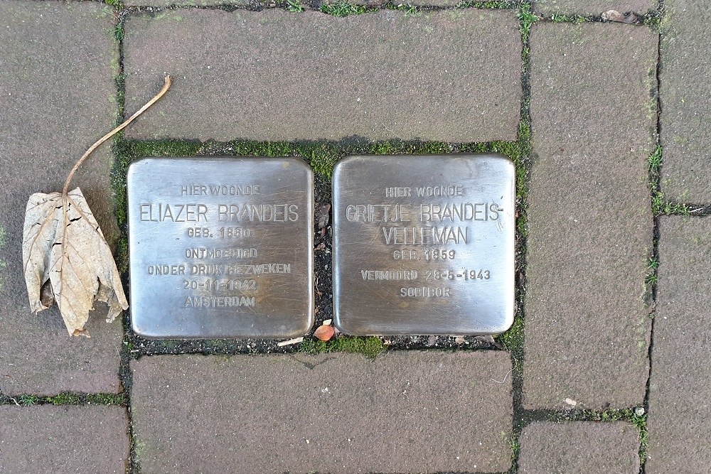 Stolpersteine Nieuwe Amstelstraat 35-huis