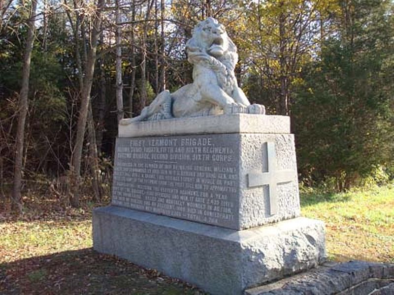 Monument 1st Vermont Infantry Brigade