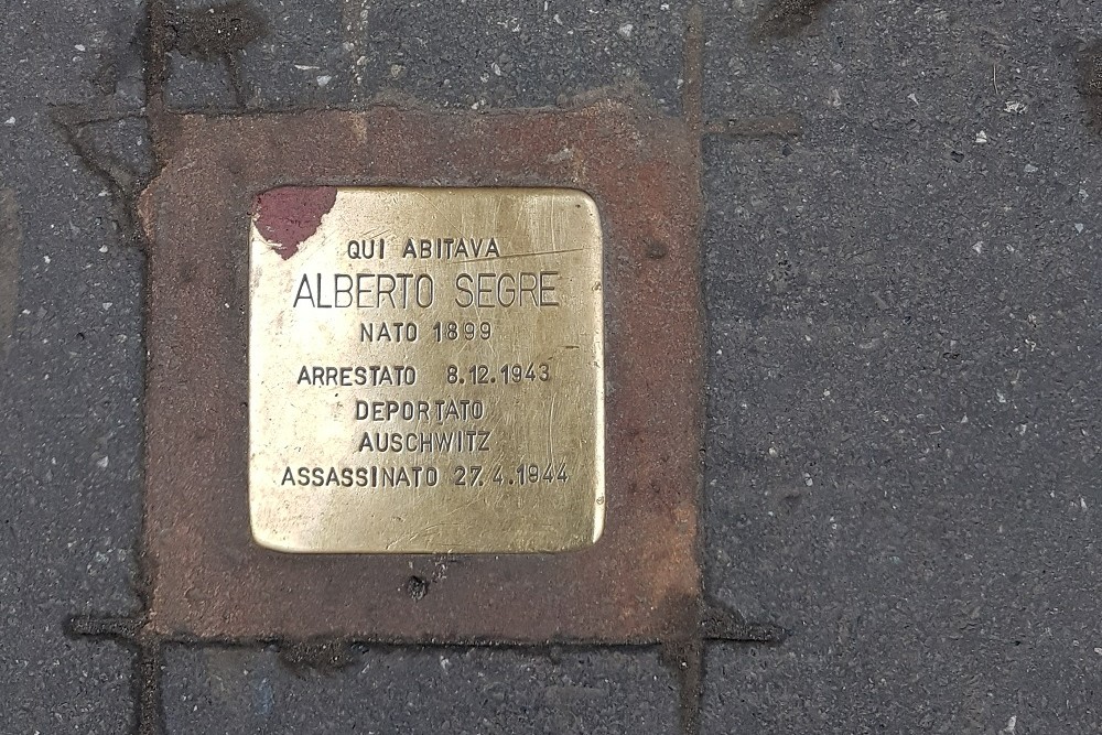 Stolpersteine Corso Magenta 55 #2