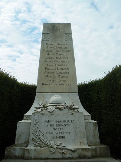 Oorlogsmonument Saint-Maurice-Montcouronne #1