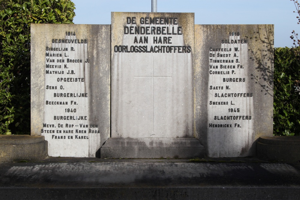 War Memorial Cemetery Denderbelle #2