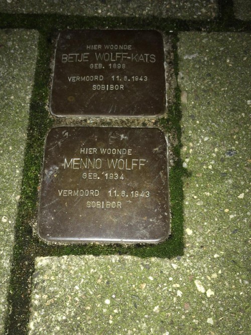 Stolpersteine Kamperstraat 14 #1