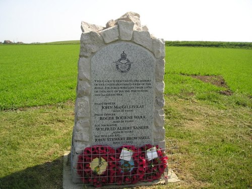 Memorial Crash Lockheed Hudson