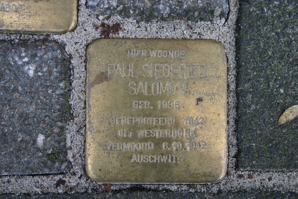 Stolpersteine H.W. Mesdagstraat  16 #3