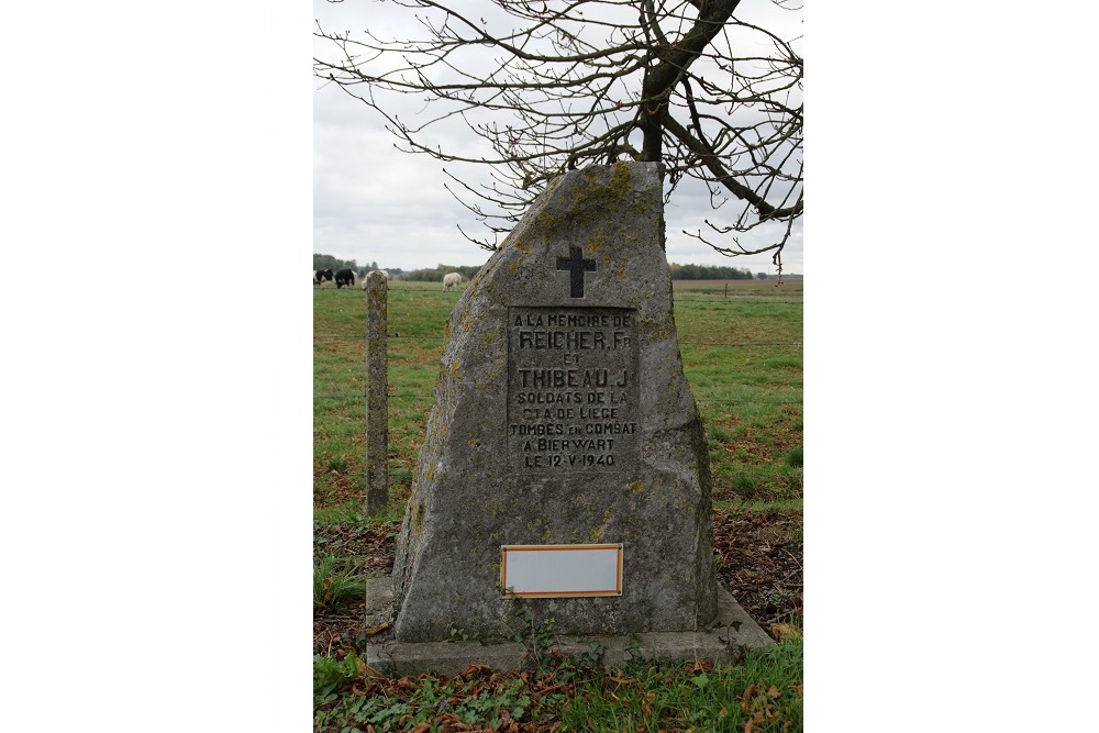 Monument Omgekomen Soldaten  Bierwart #1