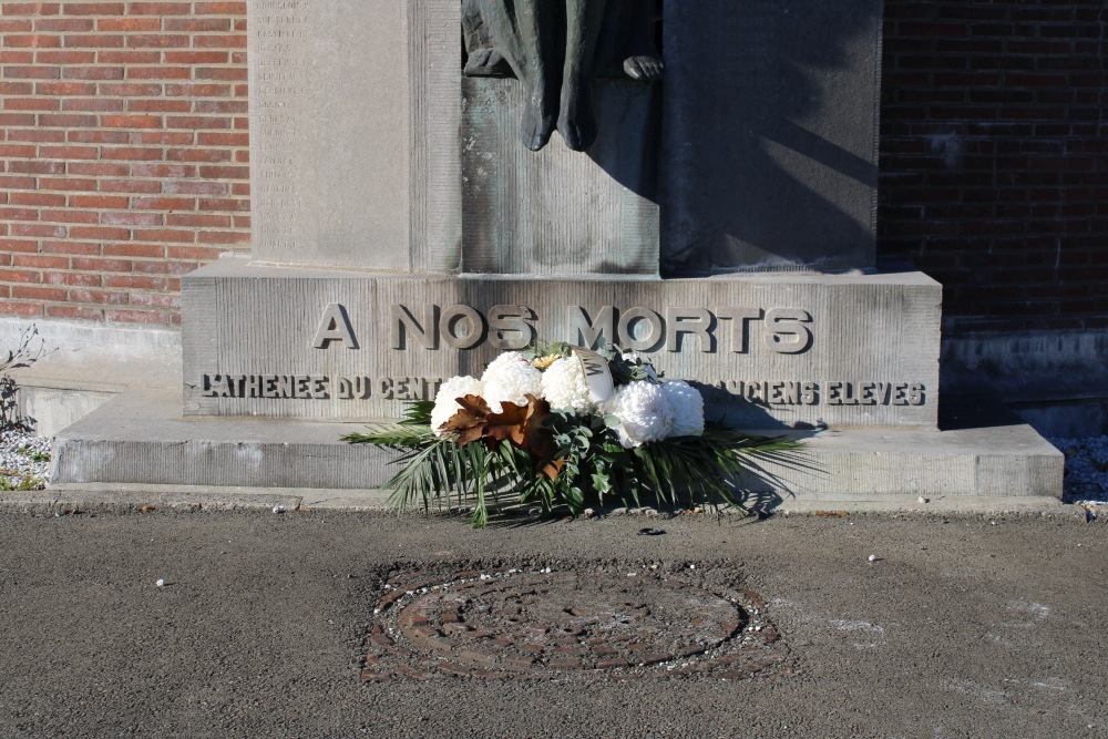 Oorlogsmonument Athne du Centre Morlanwelz #3