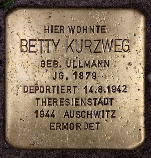 Stolpersteine Eisenzahnstrae 65