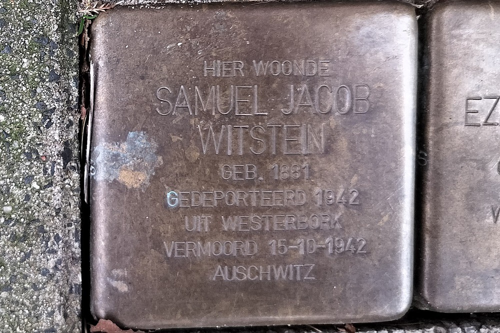 Stolpersteine Hugo Molenaarstraat 12a #2