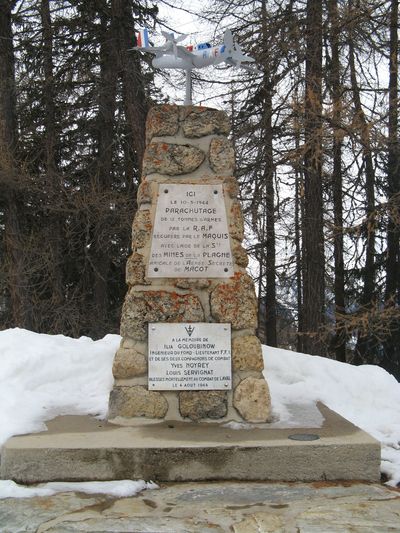 Memorial French Resistance Plagne Centre (Mcot-la-Plagne)