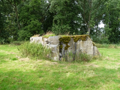 Group Shelter and MG-Casemate Werk aan de Groeneweg #1