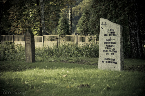 German & Russian War Graves Lodz