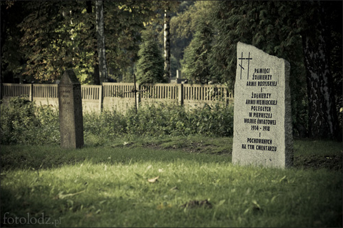 German & Russian War Graves Lodz #1