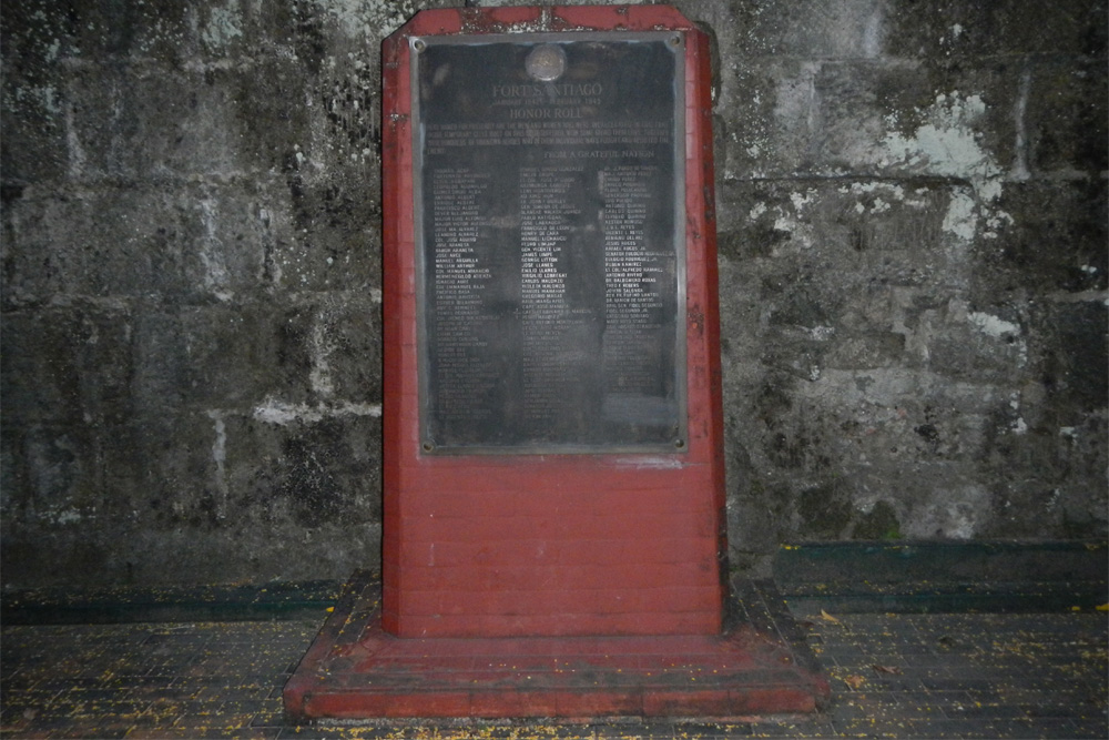 Monument Slachtoffers Fort Santiago