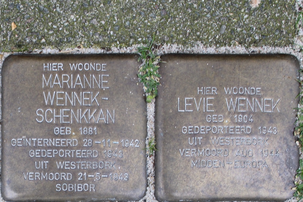 Stolpersteine Vechtstraat 125 #2