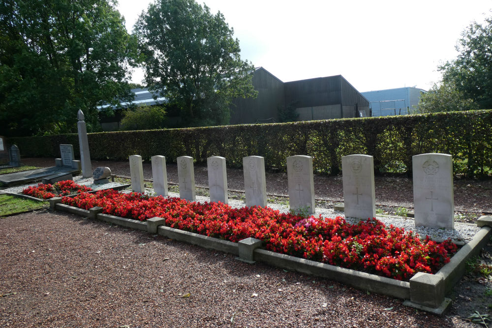 Commonwealth War Graves Protestant Cemetery Noordwolde
