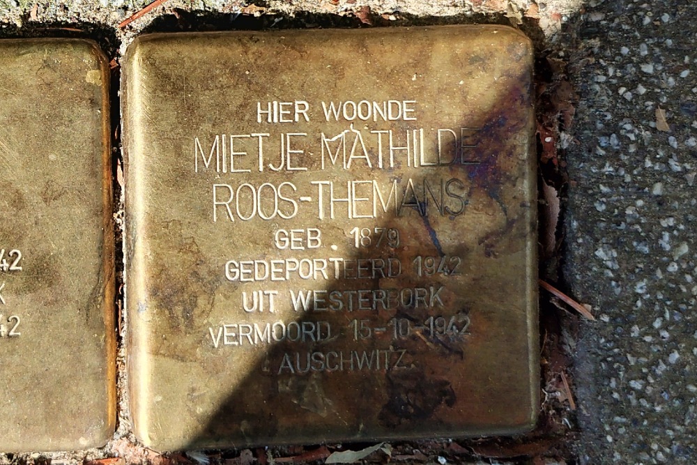 Stolpersteine Statenweg 63a #4