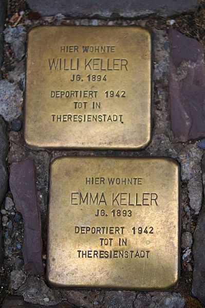 Stolpersteine Langstrae 43 #1