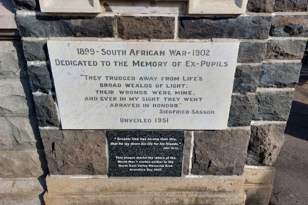 War Memorial North East Valley School #3