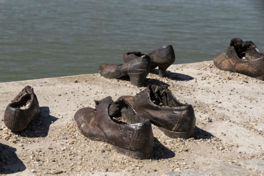 Holocaust Monument Danube Promenade #2