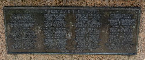 War Memorial Fitchburg #3