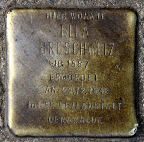 Stumbling Stone Reichenberger Straße 84 #1