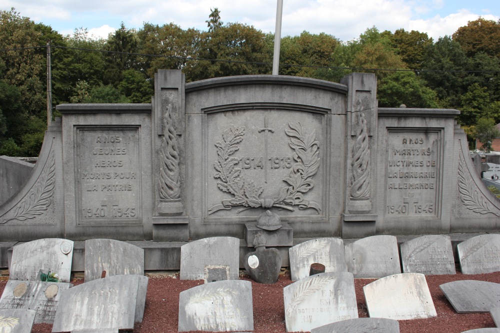 Oorlogsmonument Begraafplaats Esneux #2