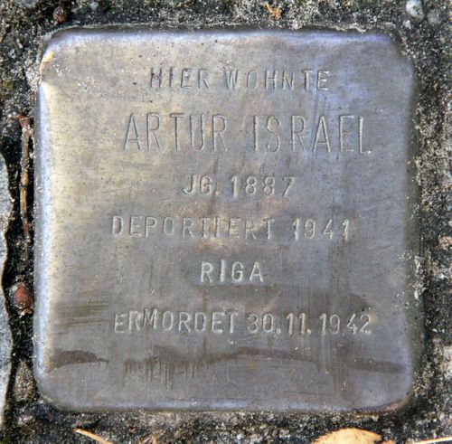 Stolpersteine Kreuzritterstrae 12a