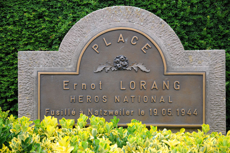 Monument Ernot Lorang #1