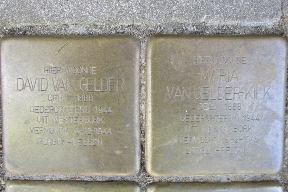 Stolpersteine Van Breestraat 19 #3