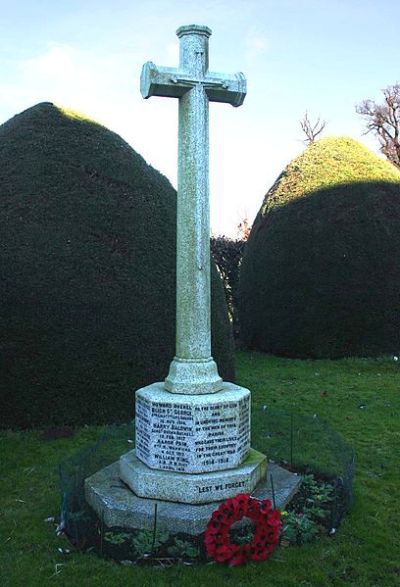 Oorlogsmonument Newbold Pacey #1