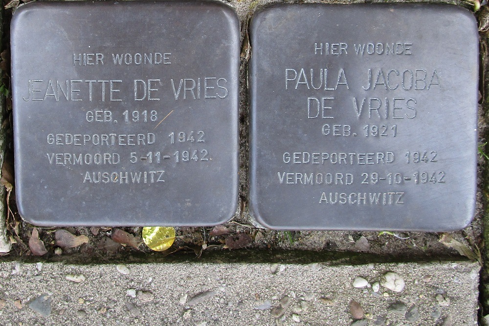 Stolpersteine Prins Hendrikstraat 23 #3