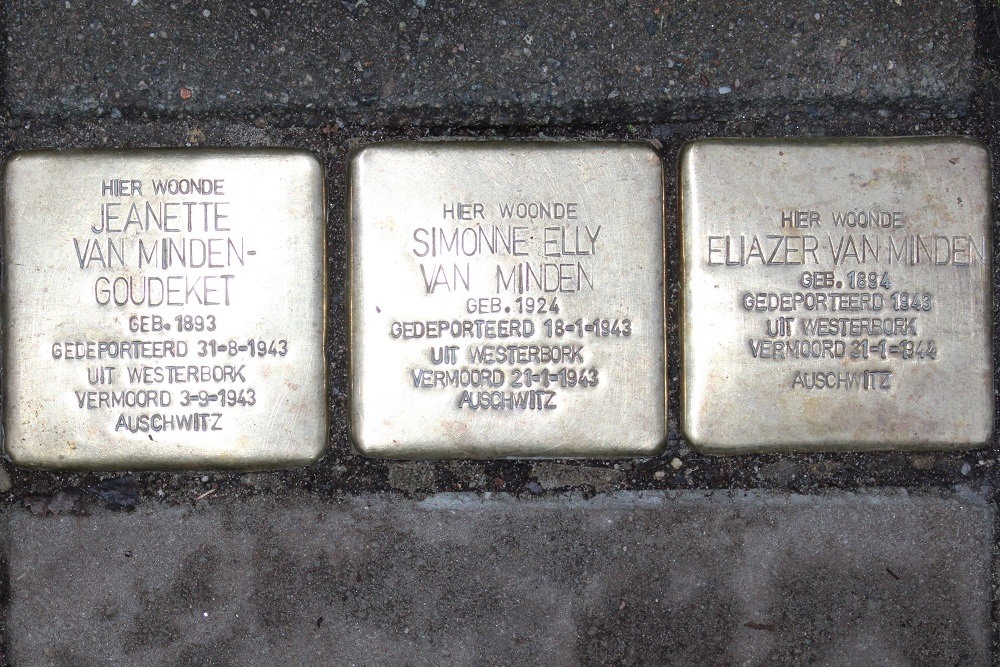 Stolpersteine Tweede Oosterparkstraat 259 #1