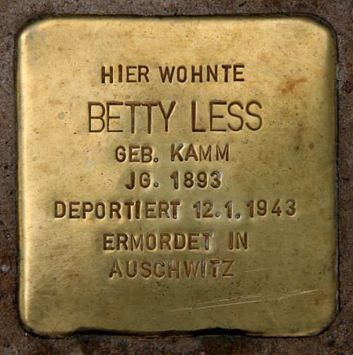 Stolpersteine Kleiststrae 31