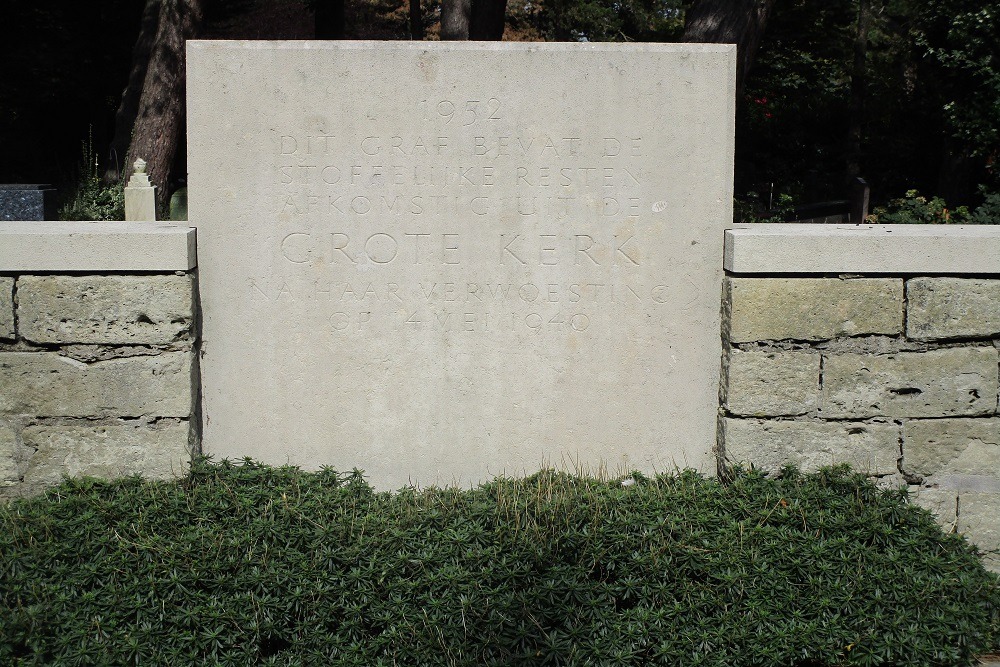 Mass Grave Bombarded Church General Cemetery Crooswijk #2