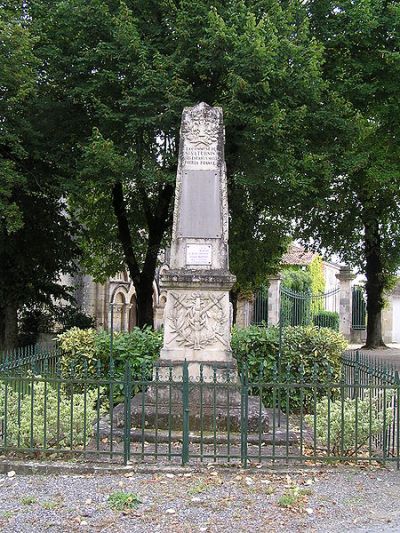 Oorlogsmonument Saint-Saturnin #1