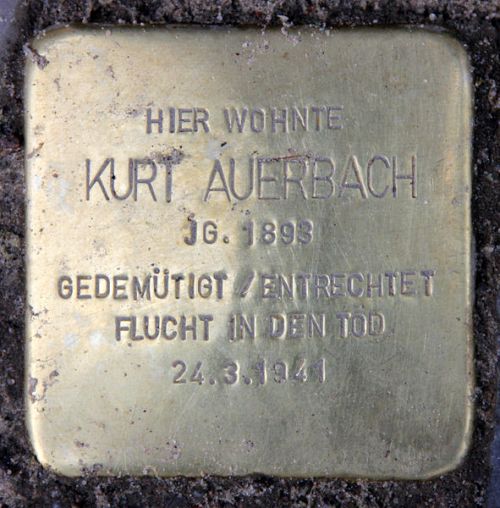 Stolpersteine Augsburger Strae 33 #1