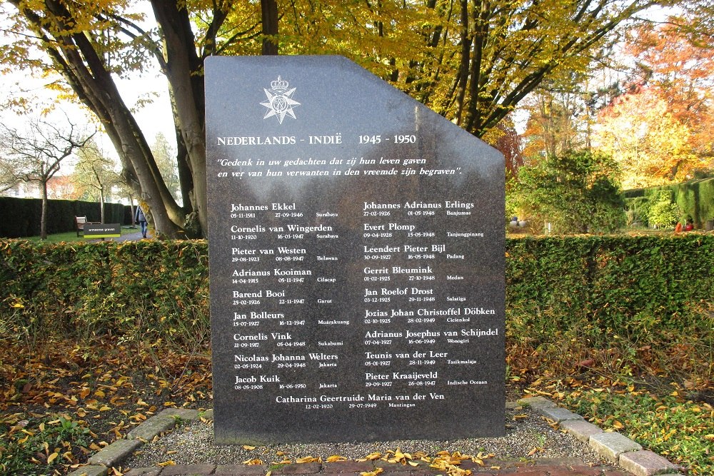 Memorial Fallen Soldiers Dutch East Indies #2