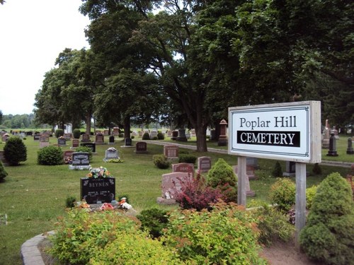 Commonwealth War Grave Poplar Hill Cemetery