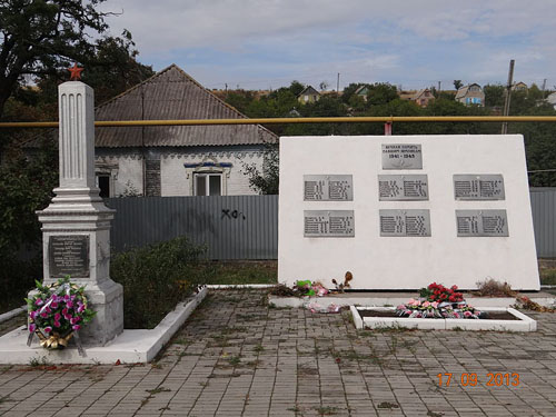 Mass Grave Soviet Soldiers Vynohradne #1