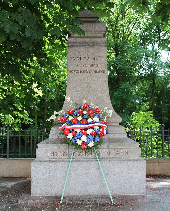 Oorlogsmonument Saint-Maurice #1