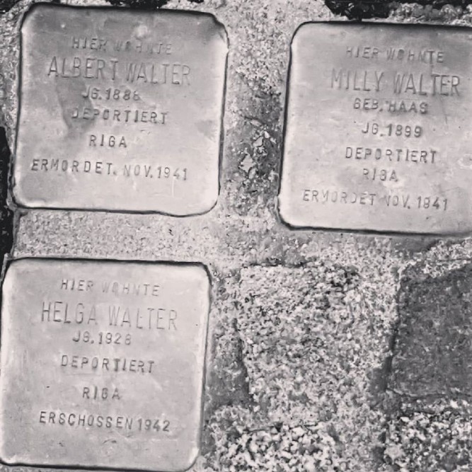 Stolpersteine Luitpoldstrae 26 #1